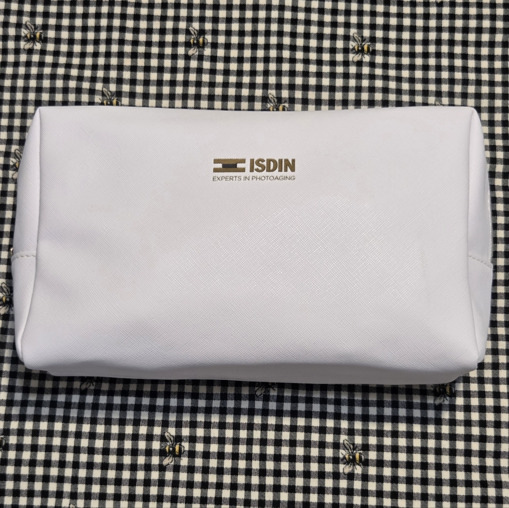 Isdin White Cosmetic Bag